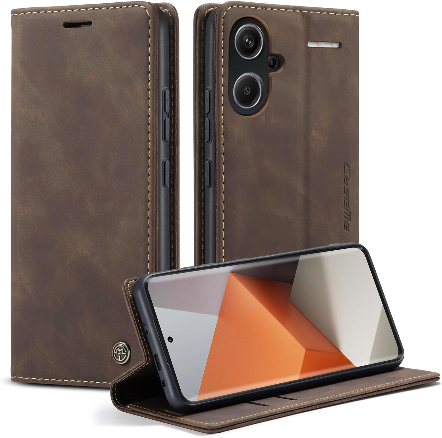 Detalle de Handyhülle Xiaomi Redmi Note 13 Pro Plus 5G 6,67" Leder
