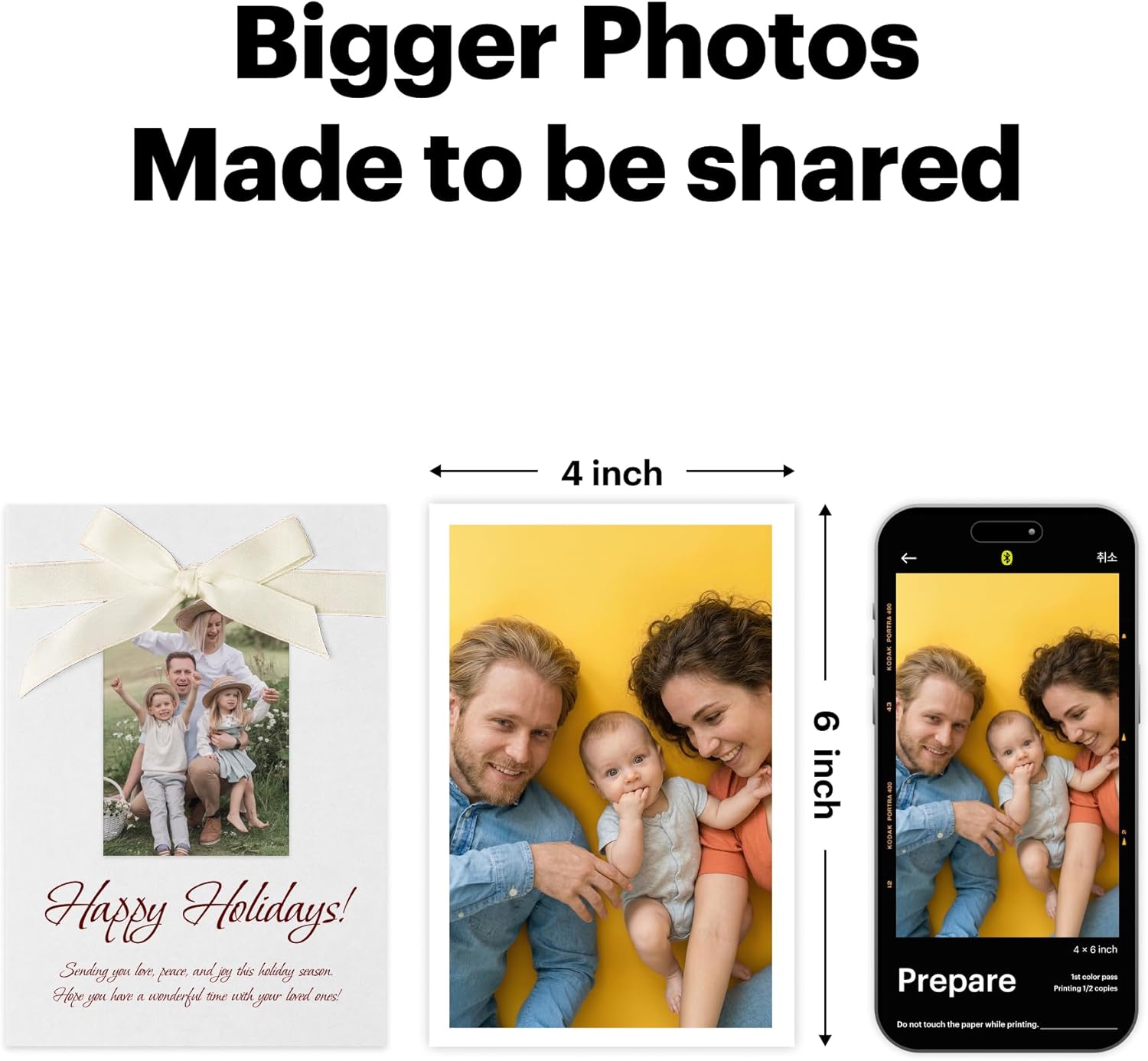 Thumbnail 5 de KODAK Dock Plus 4PASS instant photo printer 10×15 cm