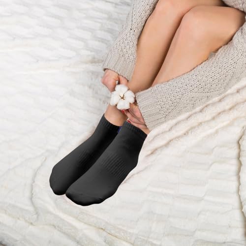Detalle 2 de VEGCOO - 8 Paires Chaussettes Sport Homme/Femme 38-42, Respirantes et Absorbantes – Noir/Blanc