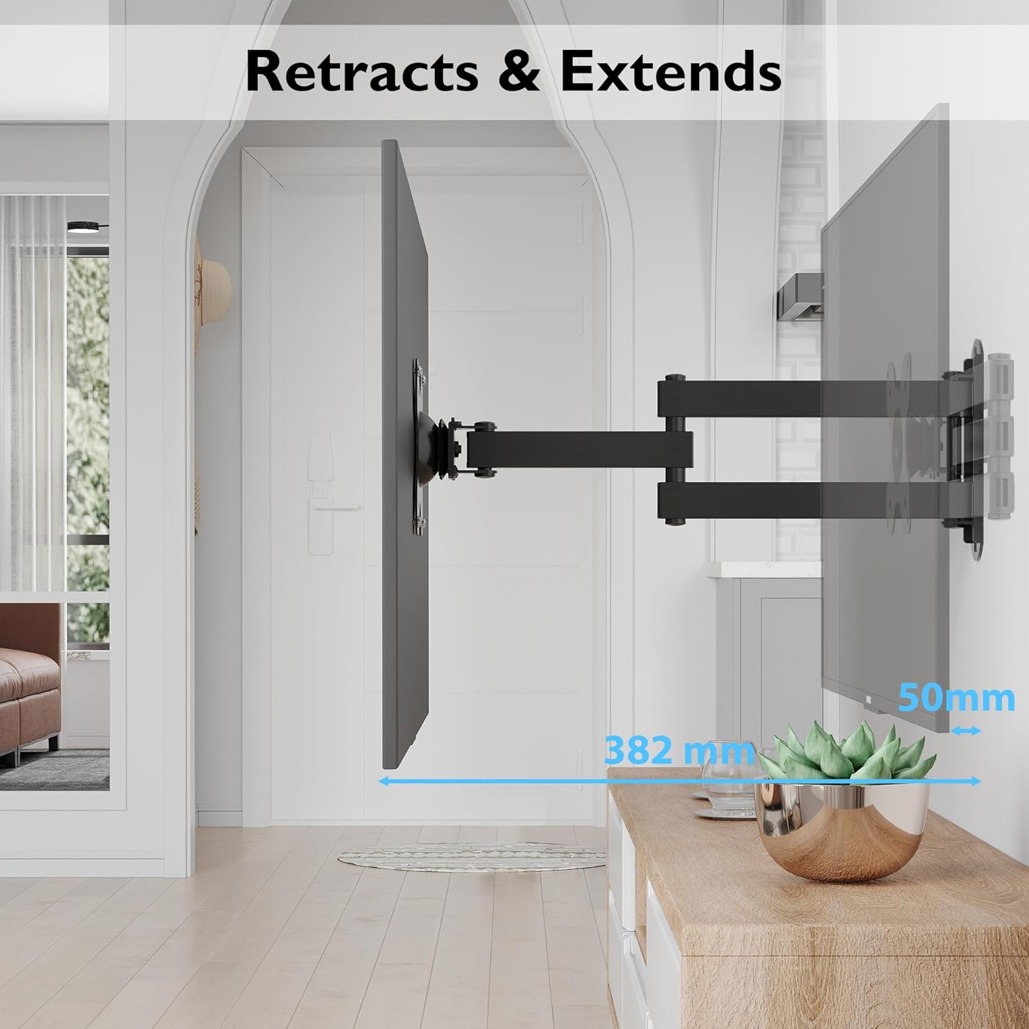 Thumbnail 3 de BONTEC Universal TV Wall Mount 13–30 inch, 15kg