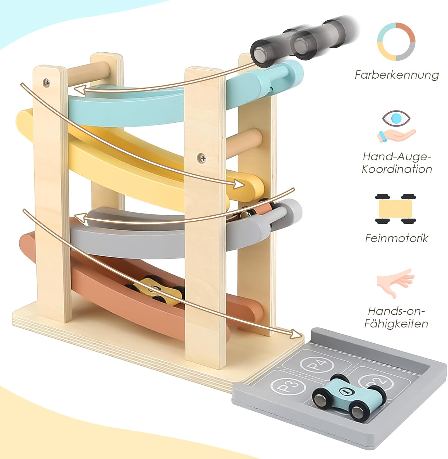 Detalle 2 de Vanplay Montessori Spielzeug ab 1 Jahr