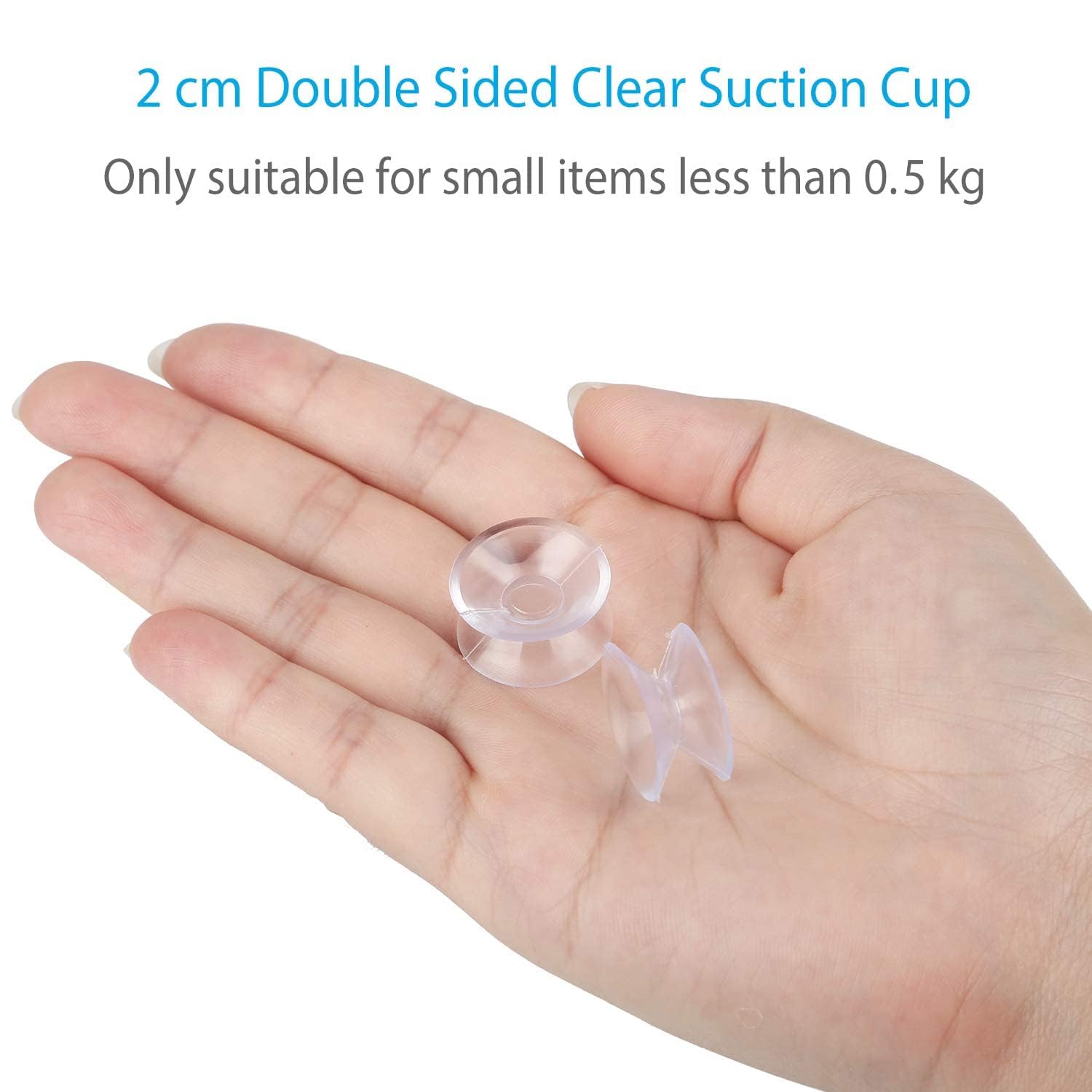 Detalle de Pawfly Double Sided Suction Cups 2 cm – 20 Pack
