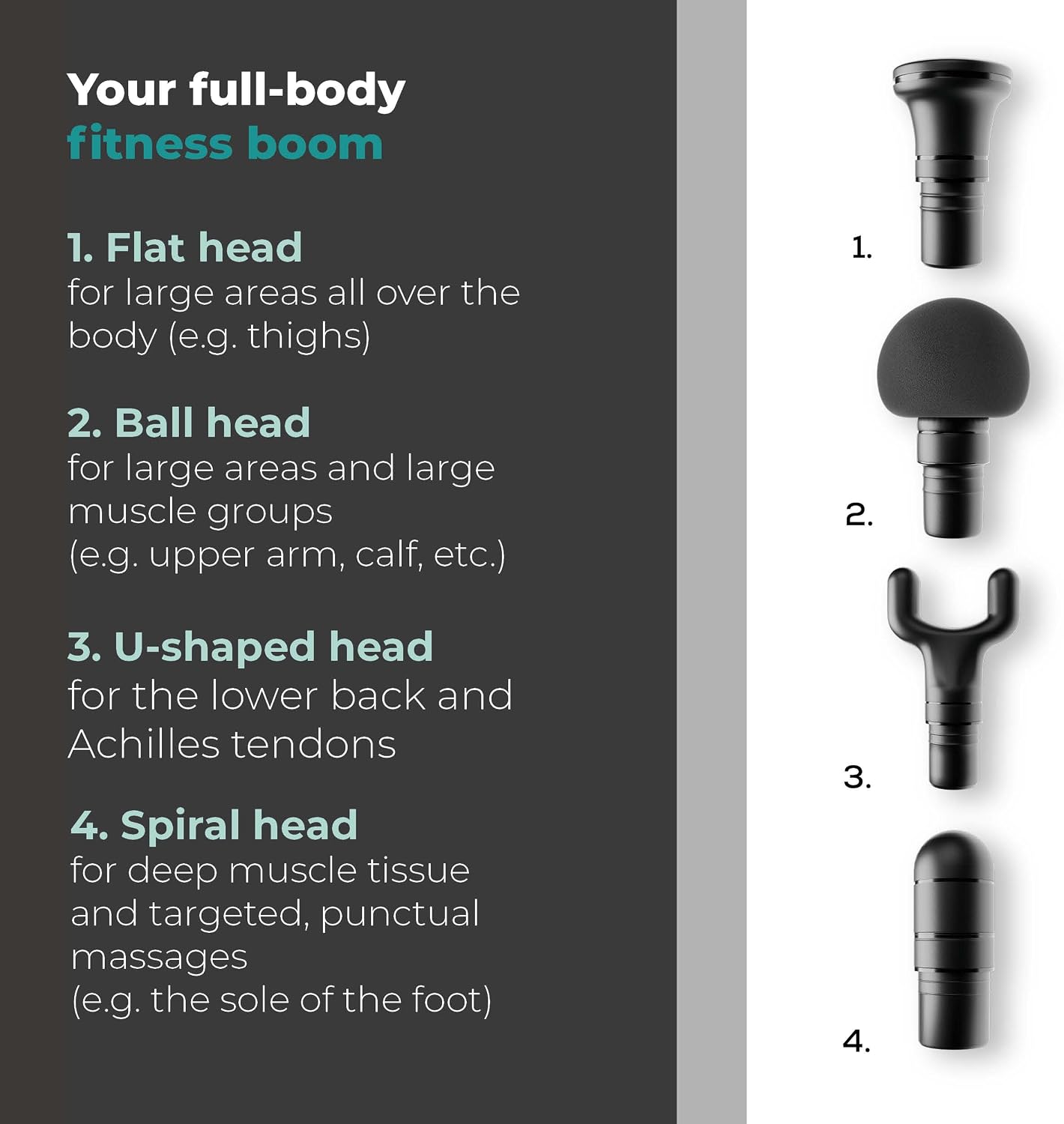 Thumbnail 6 de Beurer Antelope BOOM Massage Gun: Compact Power for Targeted Recovery