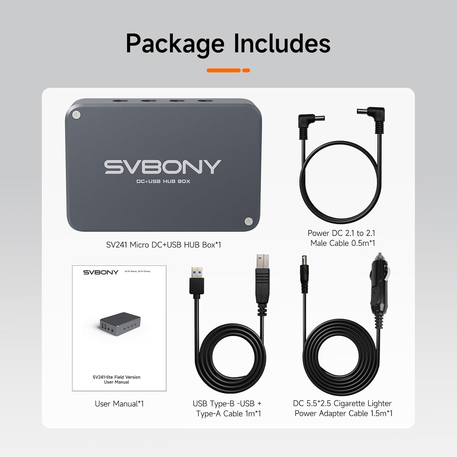 Thumbnail 4 de SVBONY SV241 Astronomie USB Steuerhub (Astro Powerbox) mit 6x DC, USB3.1, USB2.0 & USB-C