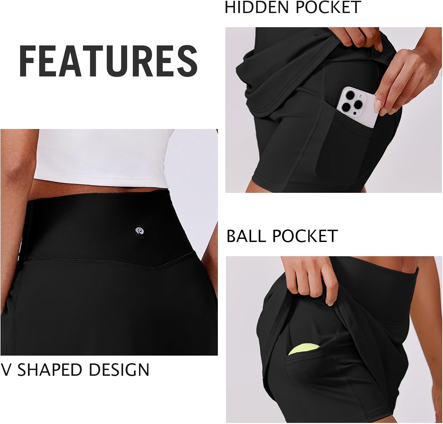 Thumbnail 3 de PINSPARK Tennis Skirt 15 in