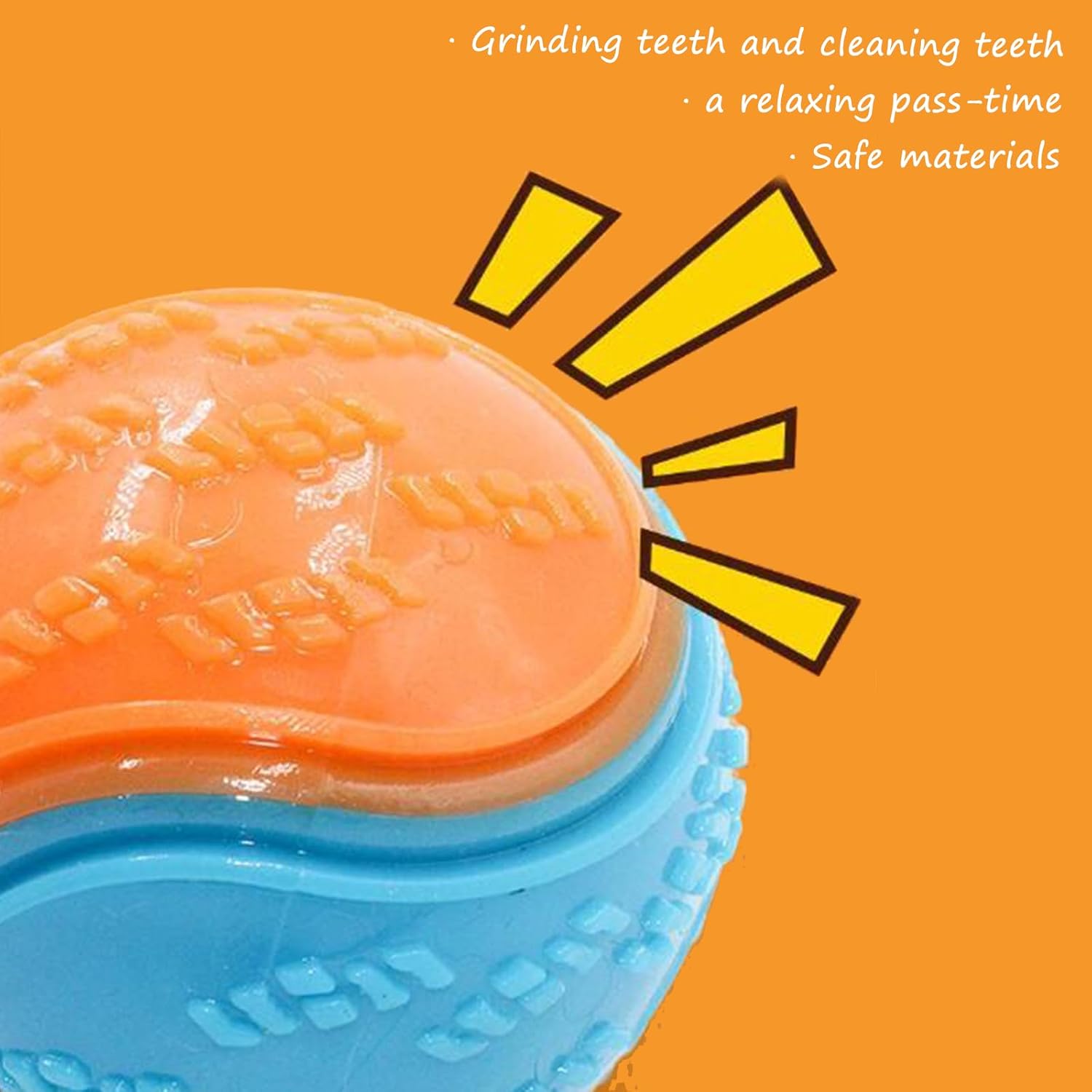 Thumbnail 5 de Irunfast 6Pcs Dog Balls 6.5cm Interactive Squeaky Pack