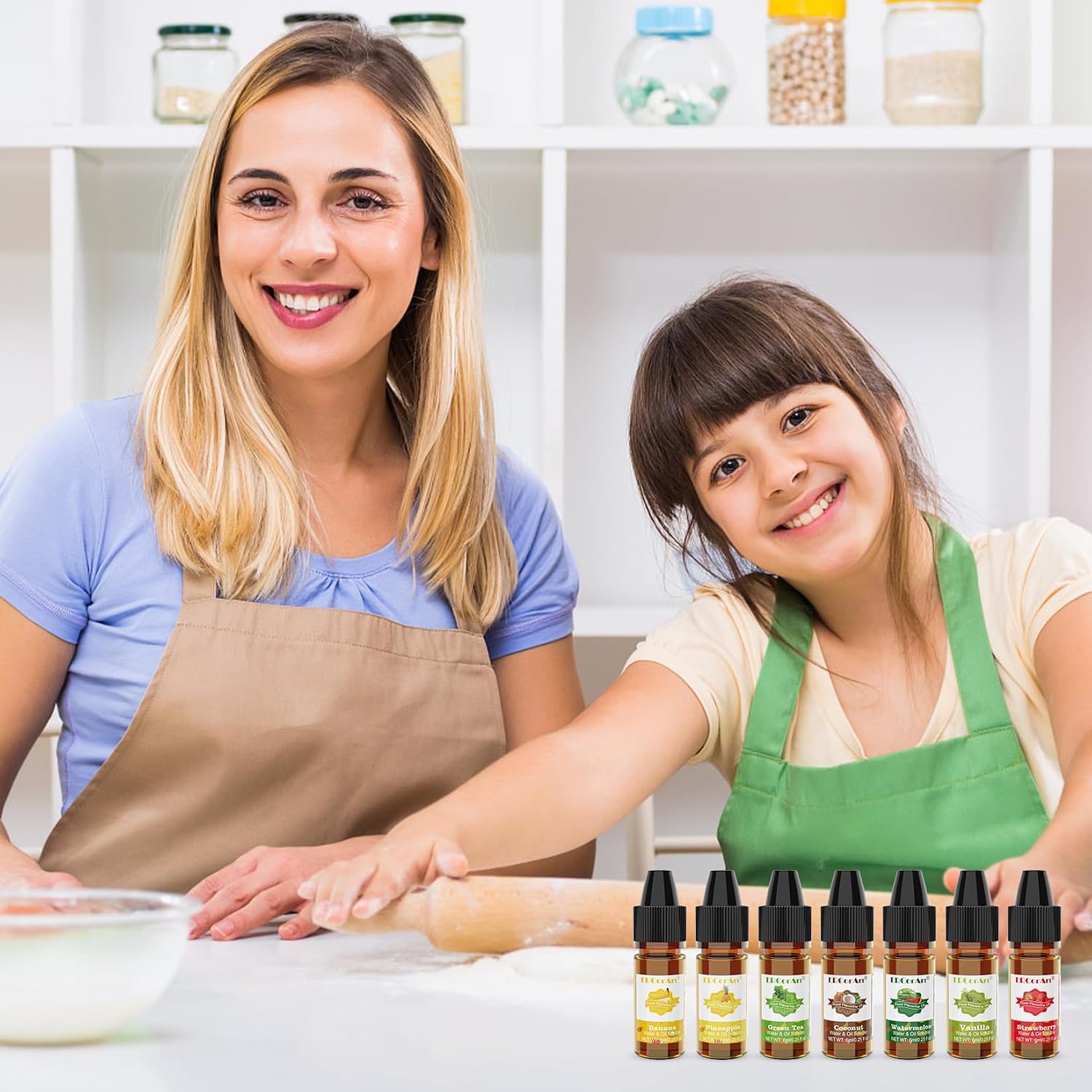 Detalle 2 de Aromas Alimentarios 12 Aroma Flavour Drops 🍭 Saborizantes Líquidos