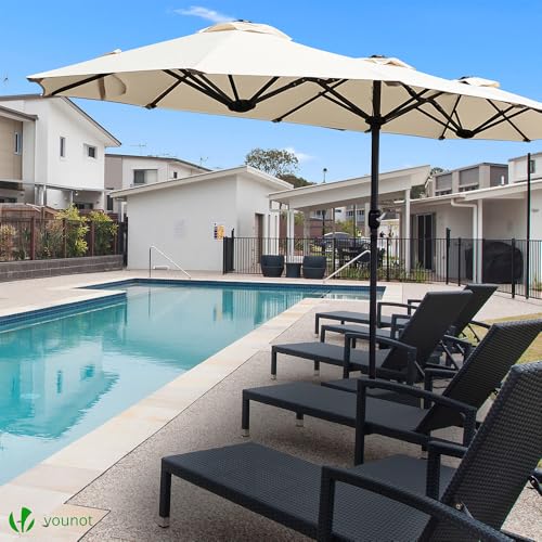 Thumbnail 6 de VOUNOT Sombrilla Parasol Rectangular 300×150 cm 🏖️