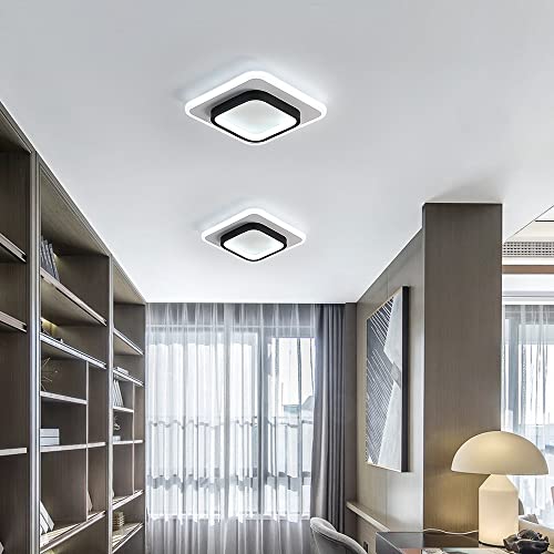 Detalle de DELIPOP Lámpara de Techo LED 21W 2350LM Cuadrada 24 cm, 6500K