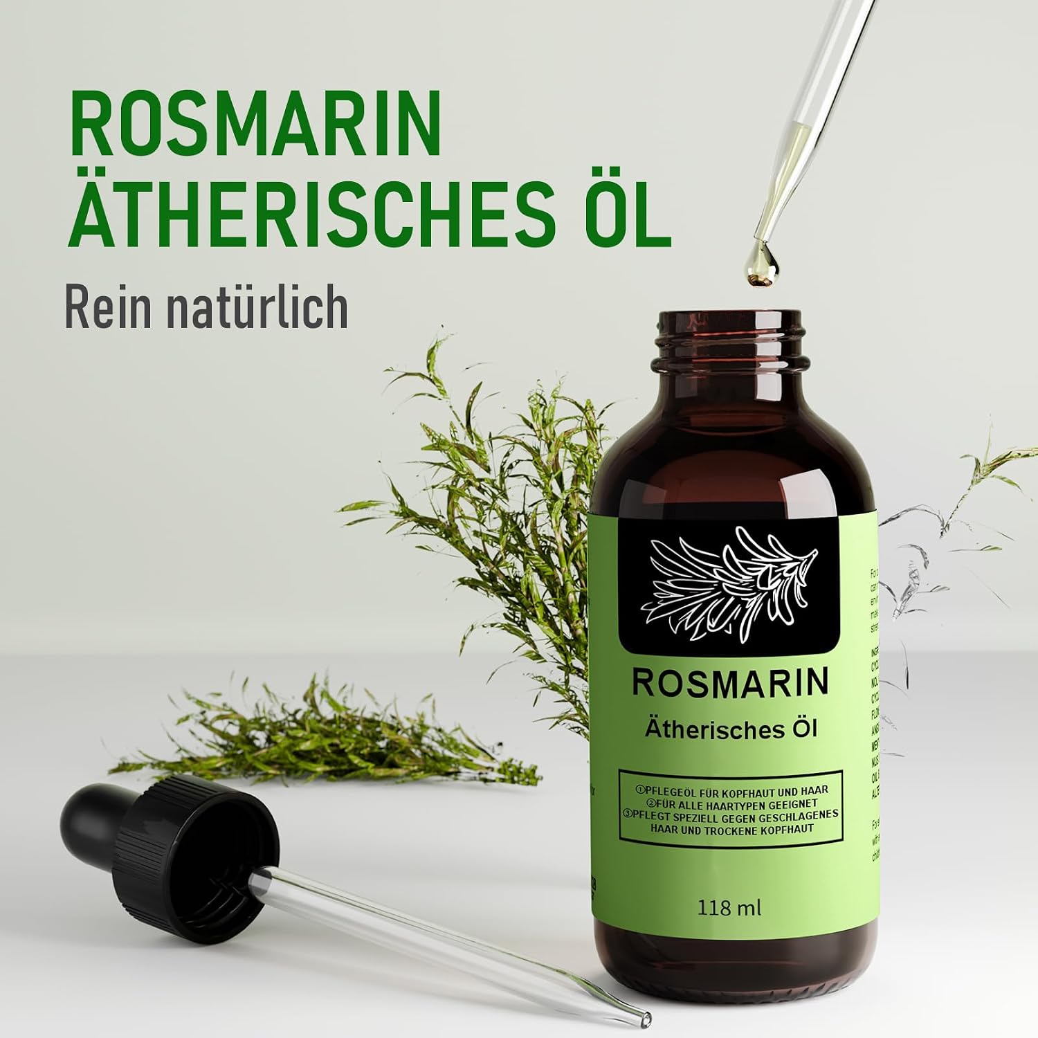 Detalle 1 de Rosmarinöl Haare 118ml