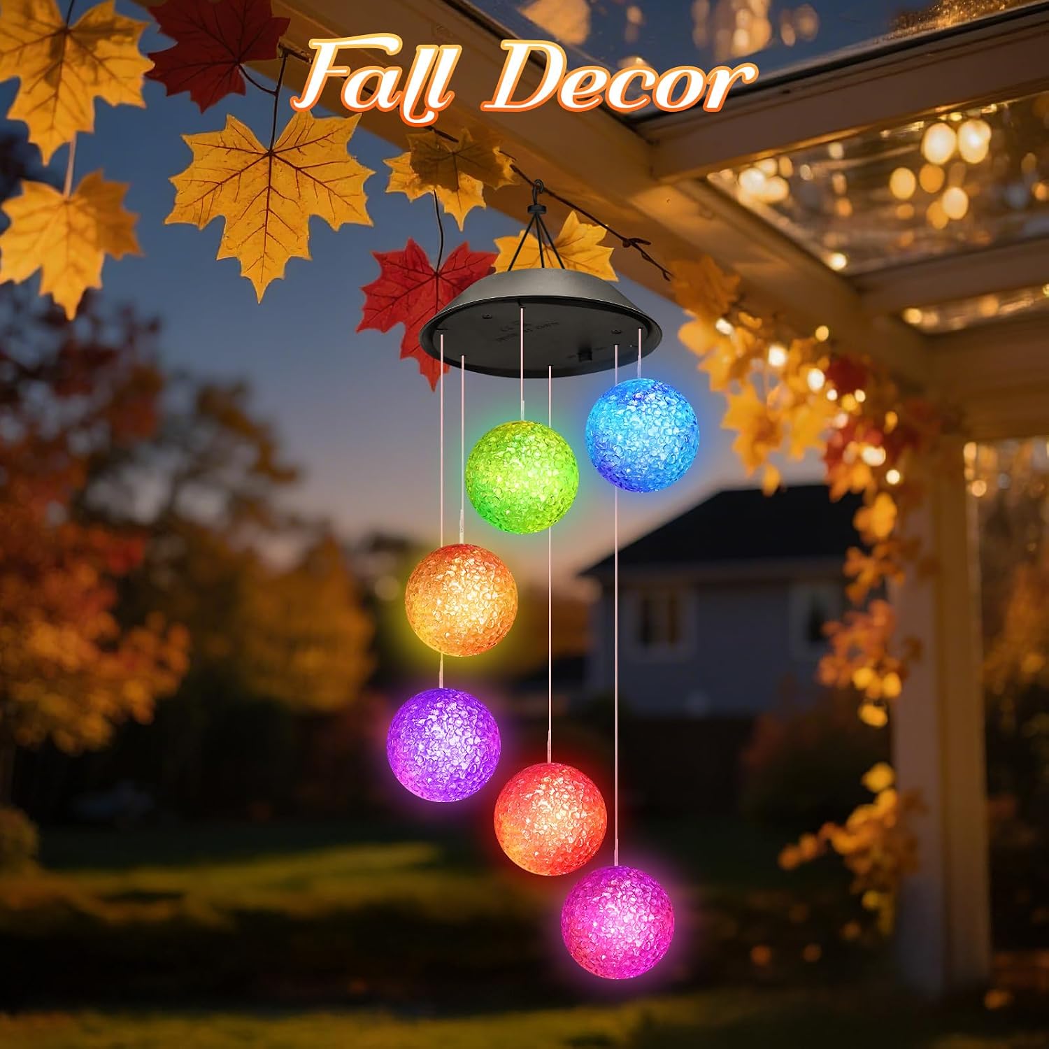Detalle 2 de Winzwon Solar Wind Chimes