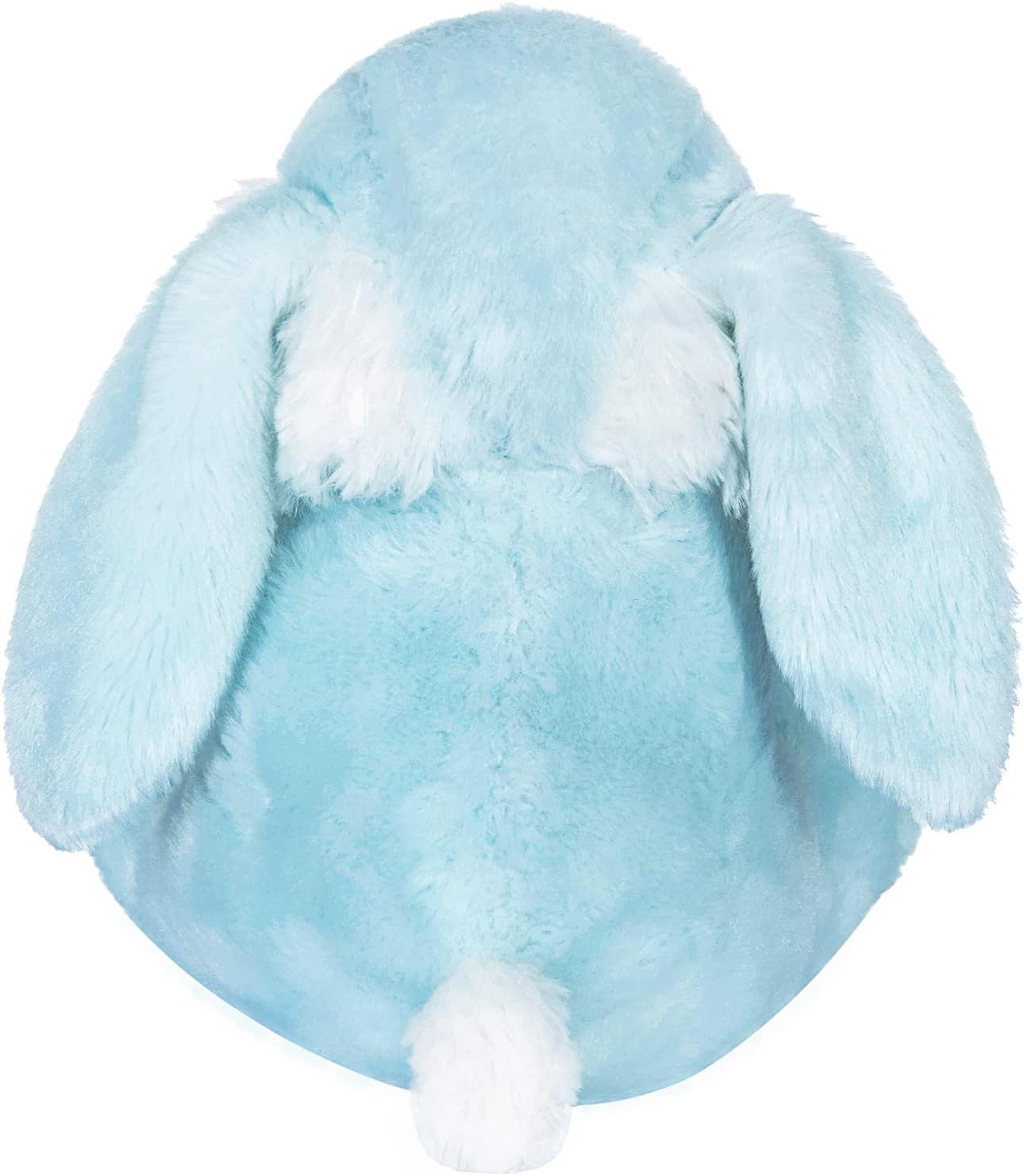 Thumbnail 5 de My OLi Easter Bunny Teddy soft toy (22cm/8.5") plush rabbit with floppy ears in blue