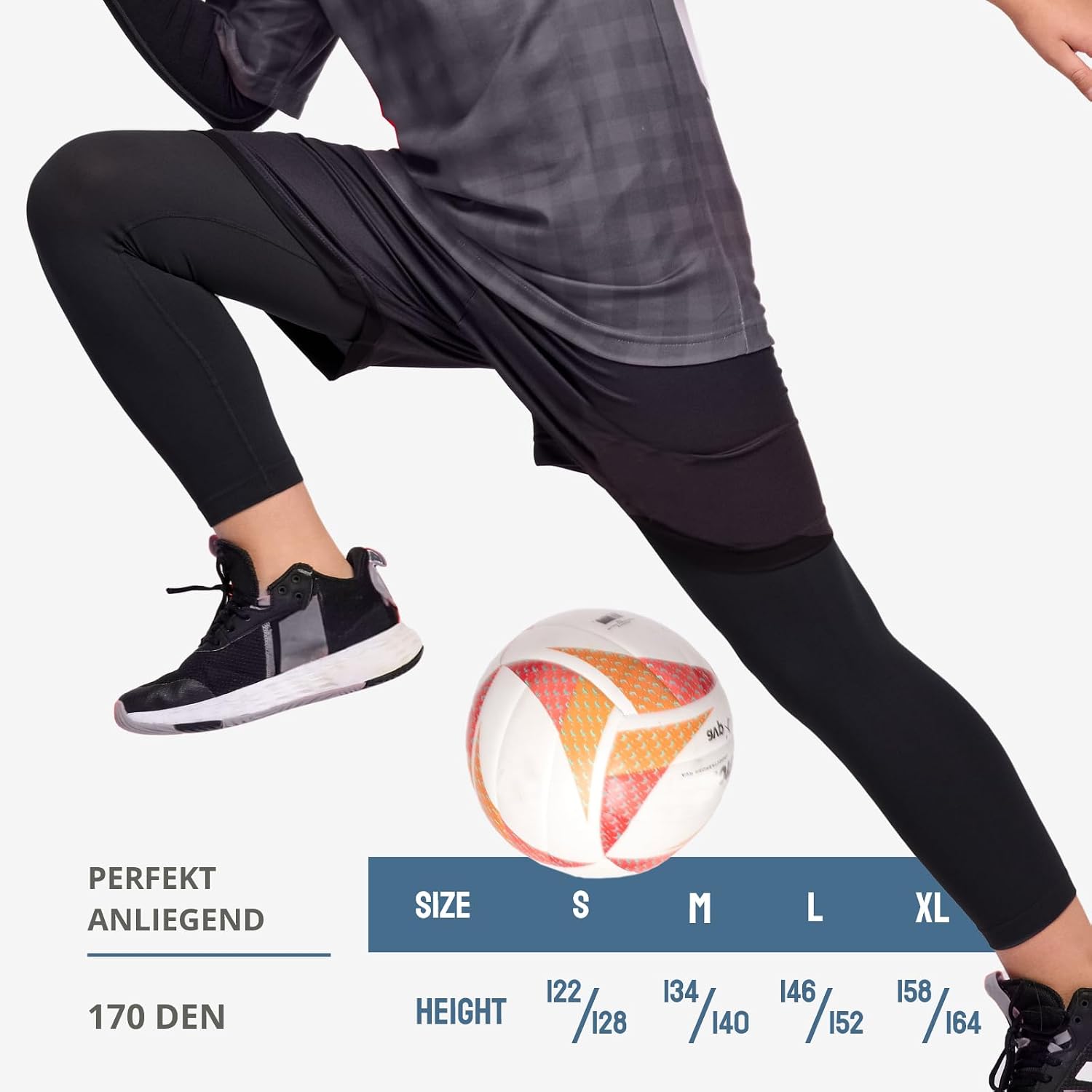 Thumbnail 4 de Ladeheid LA40-259 – dziecięce legginsy termoaktywne na zimę i sport