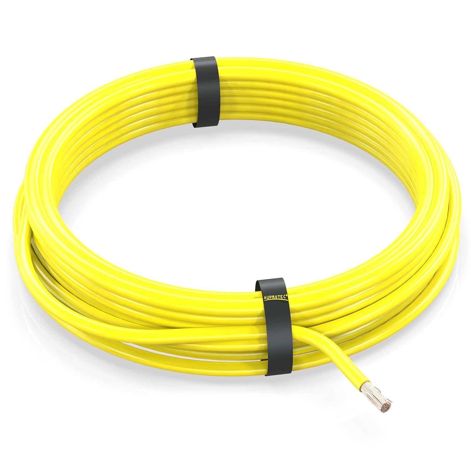 Thumbnail 6 de AUPROTEC Câble unipolaire FLRY-B 1,5 mm² en anneau (10 m) blanc