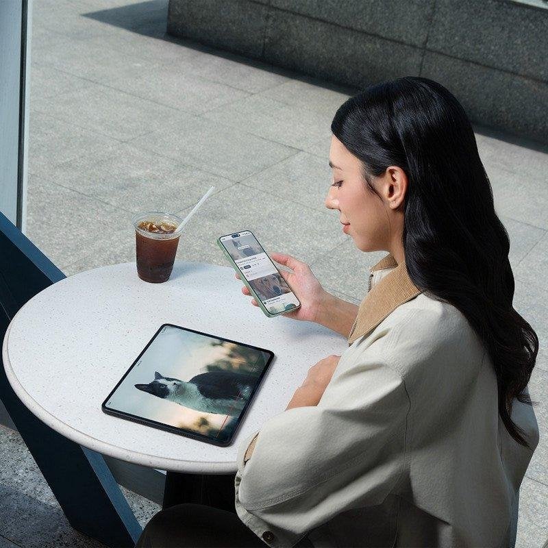 Detalle de OnePlus Pad Go 2 de 12,1" (8GB/128GB WiFi) 10.050mAh 33W con Android 16 y pantalla 2,8K en lavanda