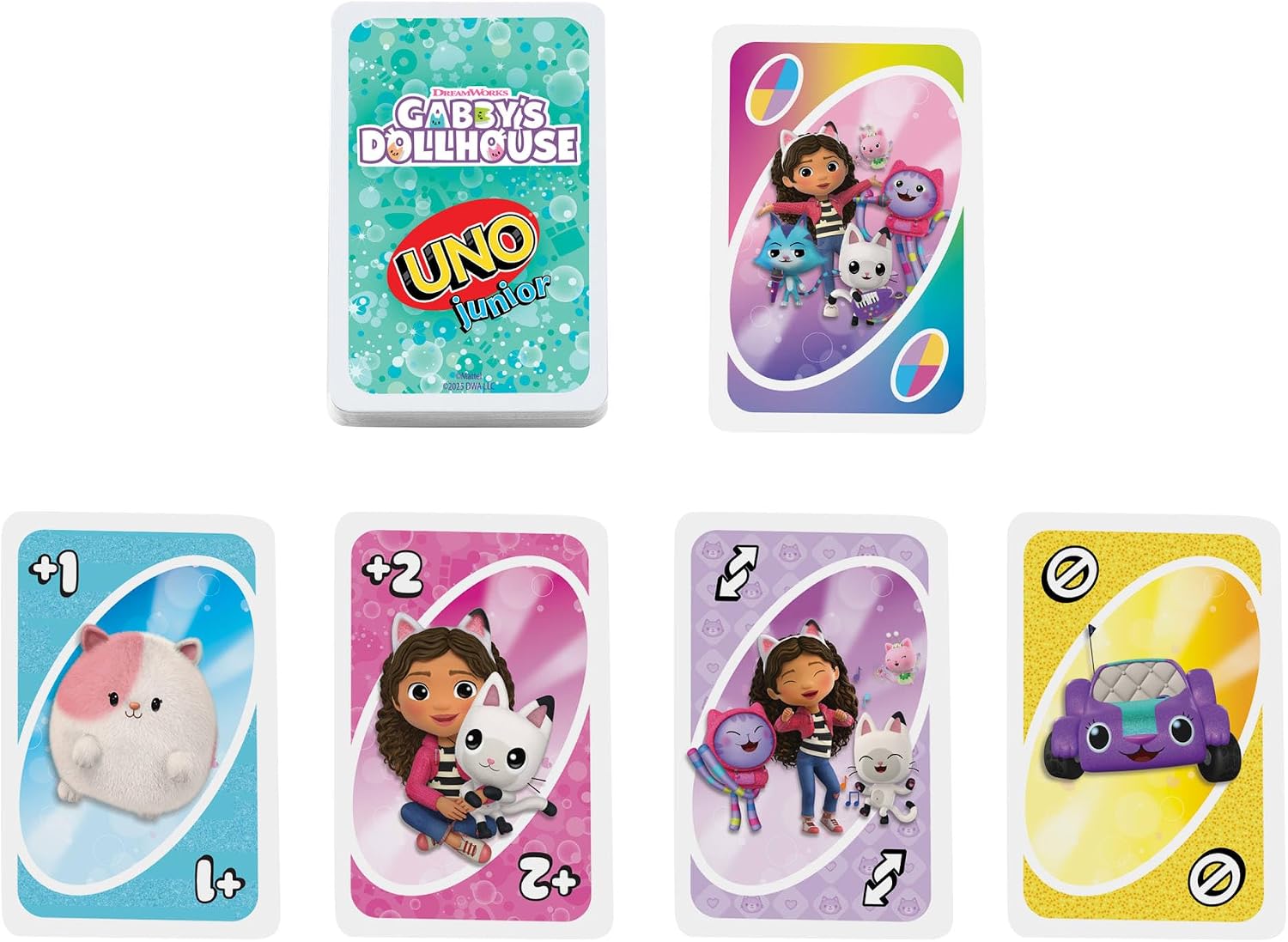 Thumbnail 4 de UNO Junior Gabby, jeu de cartes 3 ans