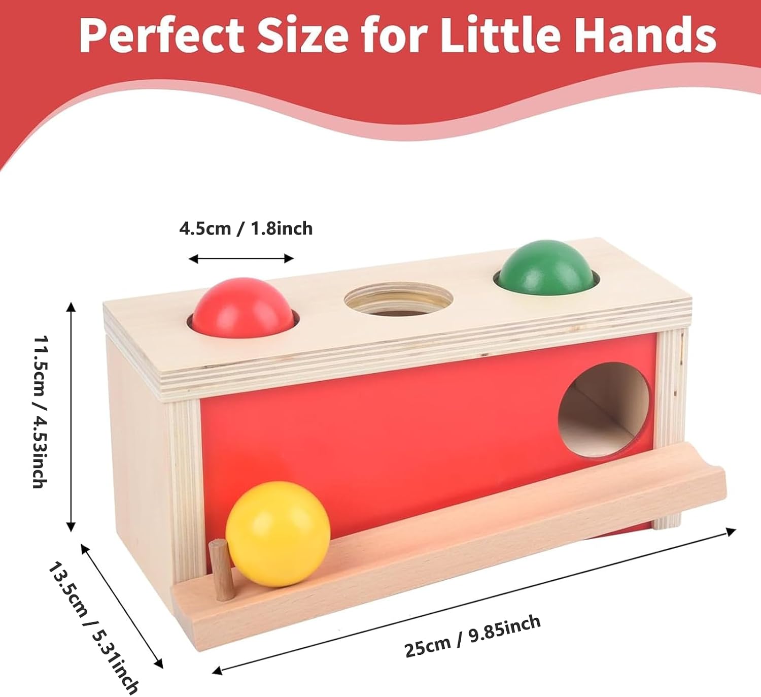 Thumbnail 5 de Smartwo Montessori Object Permanence Box 1–2 yrs