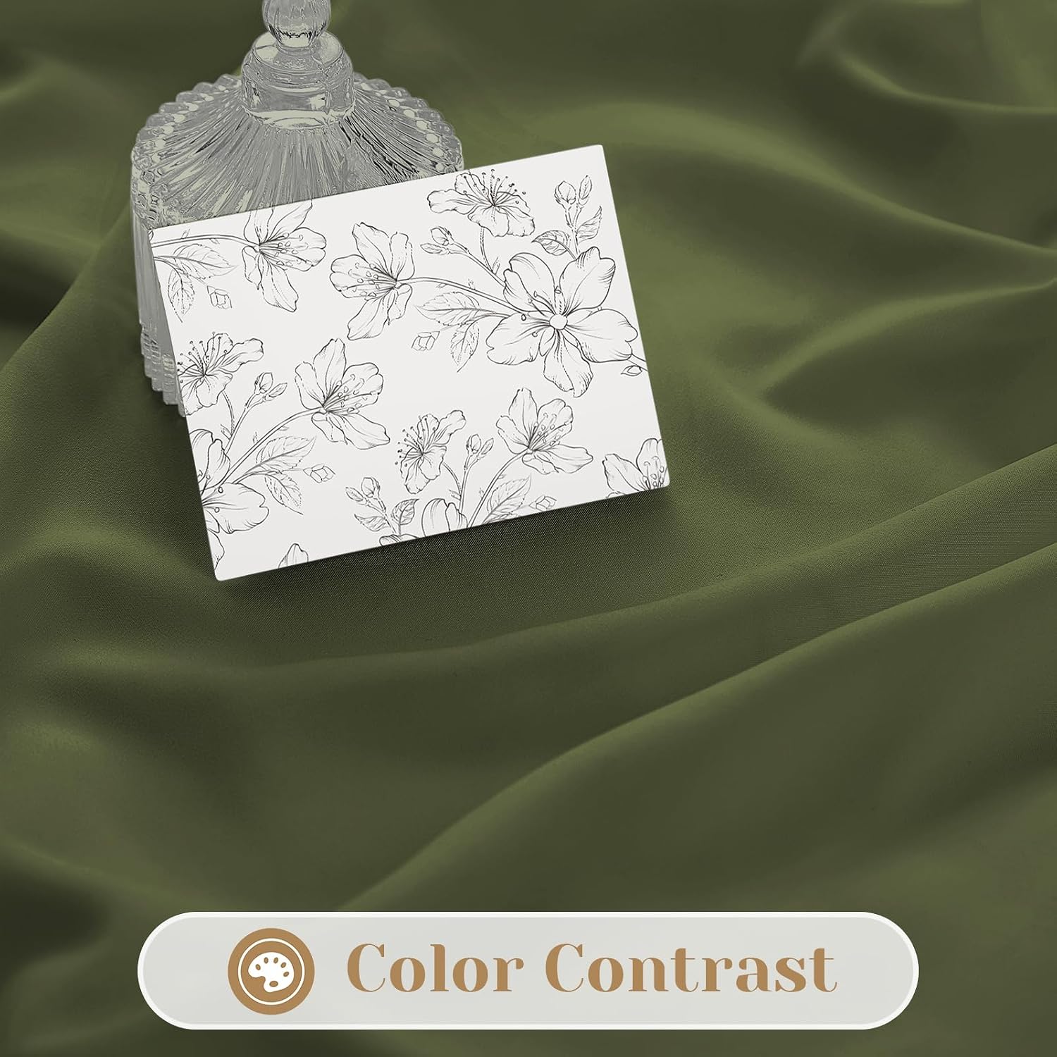 Thumbnail 6 de HOMEIDEAS Privacy Sheer Curtains, 52 x 96 in