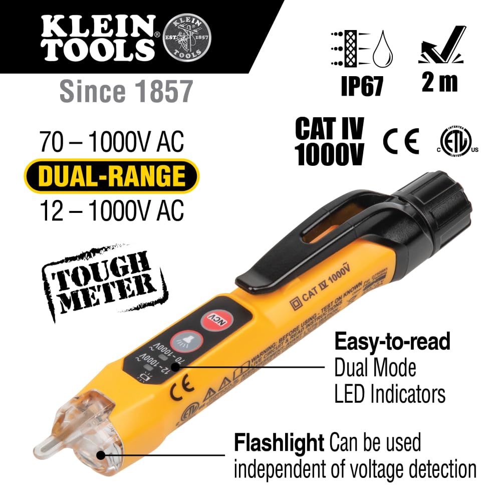 Detalle 2 de Klein Tools NCVT3P testeur 12–1000 V đź›