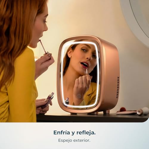 Thumbnail 3 de Cecotec CoolingBeauty 4000 Mirror Rose, nevera cosmética de 4 L con espejo LED