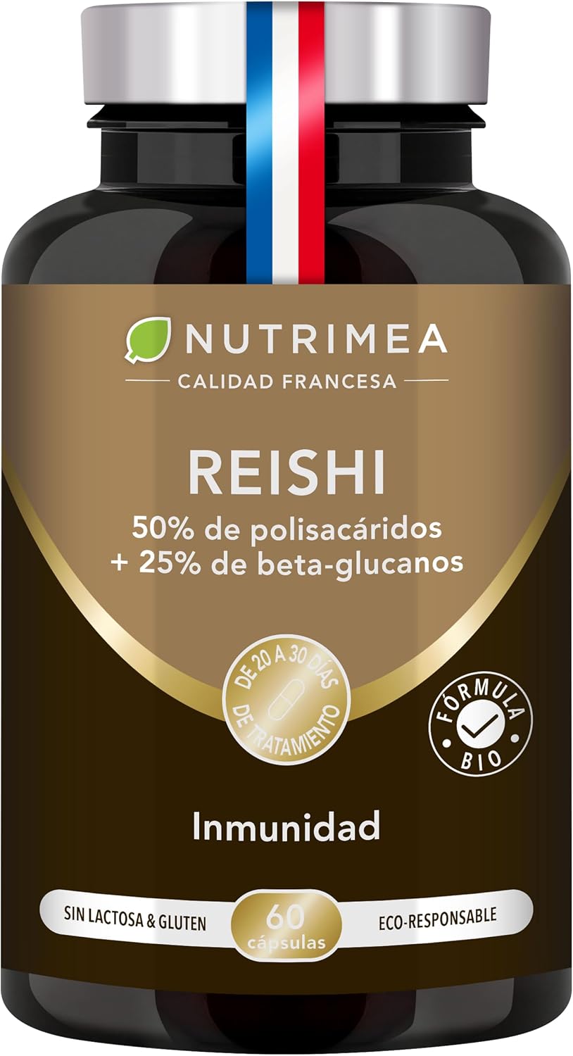 Detalle de Nutrimea REISHI 6000 mg cápsulas veganas