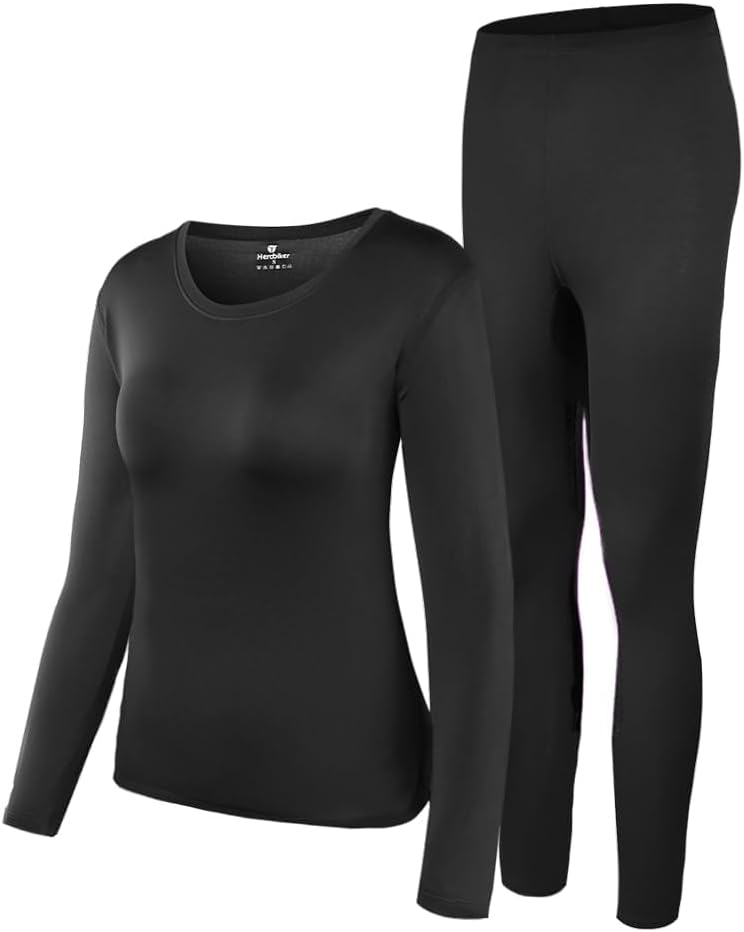 HEROBIKER Thermal Underwear Women ⚡