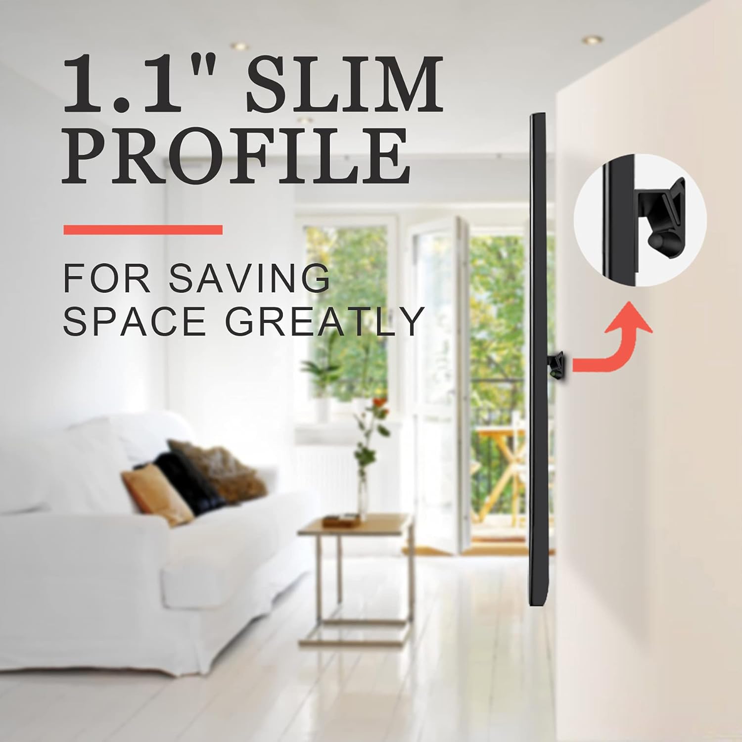 Detalle 2 de No Stud TV Wall Mount