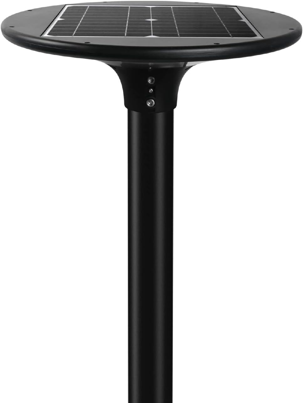 Detalle de VELAMP Lampione Solare Led Esterno 20W 2300lm — Faro a Pannello Solare con Autonomia fino a 32 ore