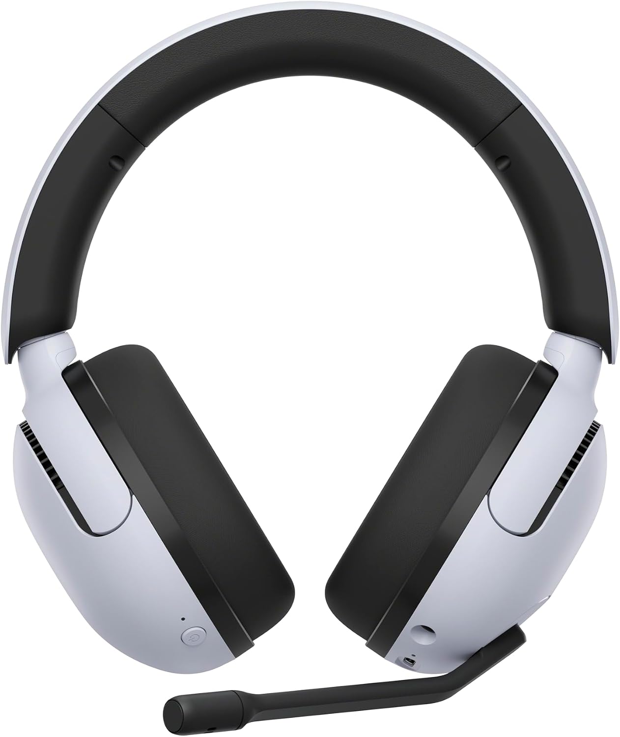 Detalle de Sony INZONE H5: cuffie wireless da gaming con sonoro 360° e AI mic, bianco