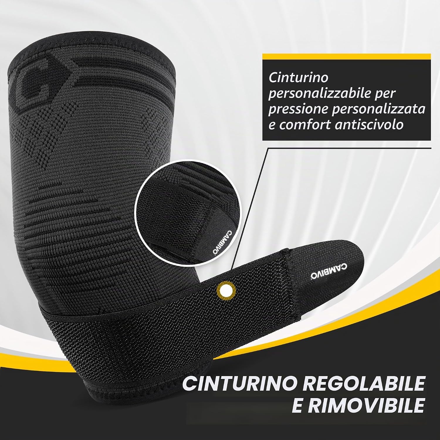 Detalle 2 de CAMBIVO Tutore Epicondilite Gomito 2pz