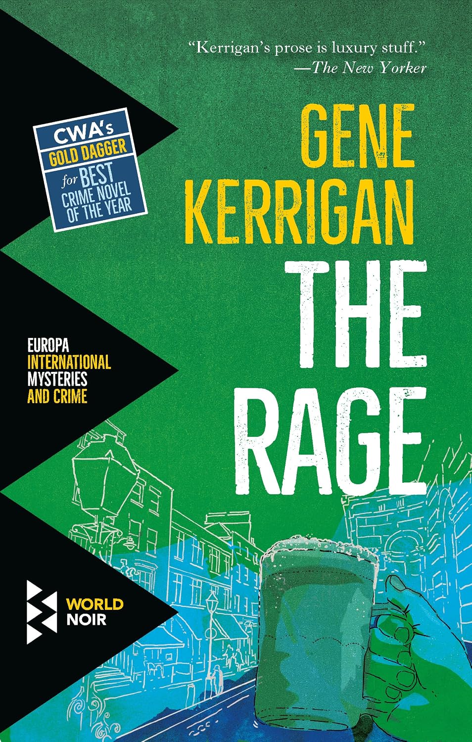 Detalle de The Rage (World Noir) by Gene Kerrigan, Paperback Mystery Novel