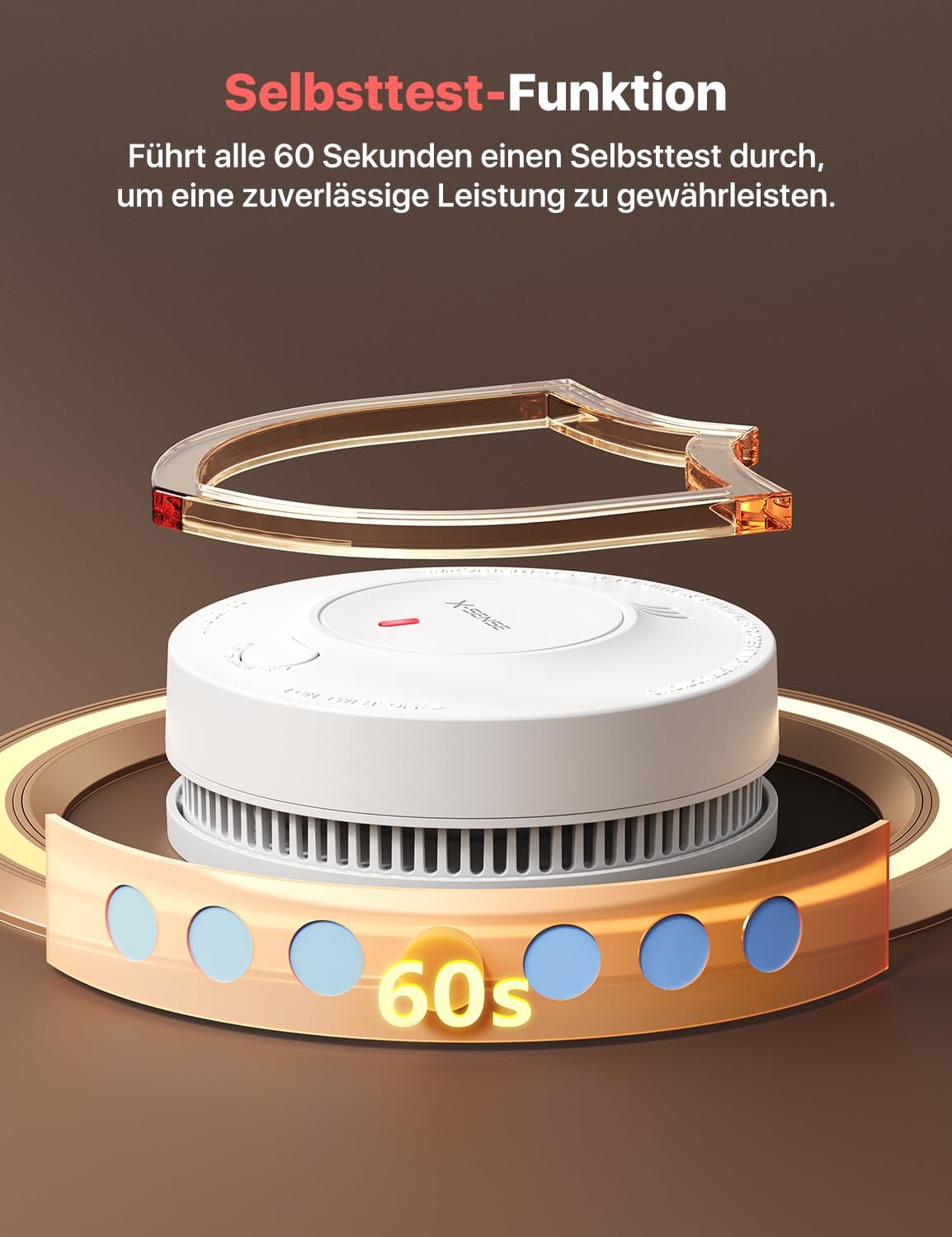 Thumbnail 5 de X-Sense SD2J0AX Rauchmelder 10 Jahre Batterie