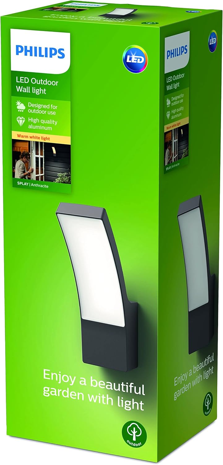 Thumbnail 4 de Philips Lighting Aplique Splay LED Exterior 12W Antracita