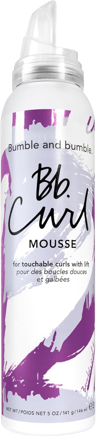 Detalle de Bumble and bumble. Curl Hair Mousse – Anti Frizz for Touchable Curls