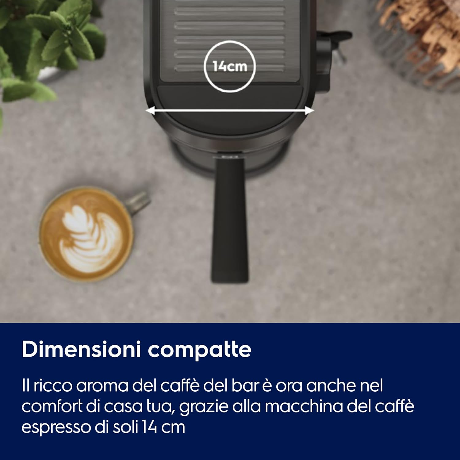 Thumbnail 6 de Electrolux Explore 6: Macchina per Caffè Espresso e Cappuccino E6EC1-6BST, 2 tazze, ThermoBlock, 2-in-1 E.S.E., nero