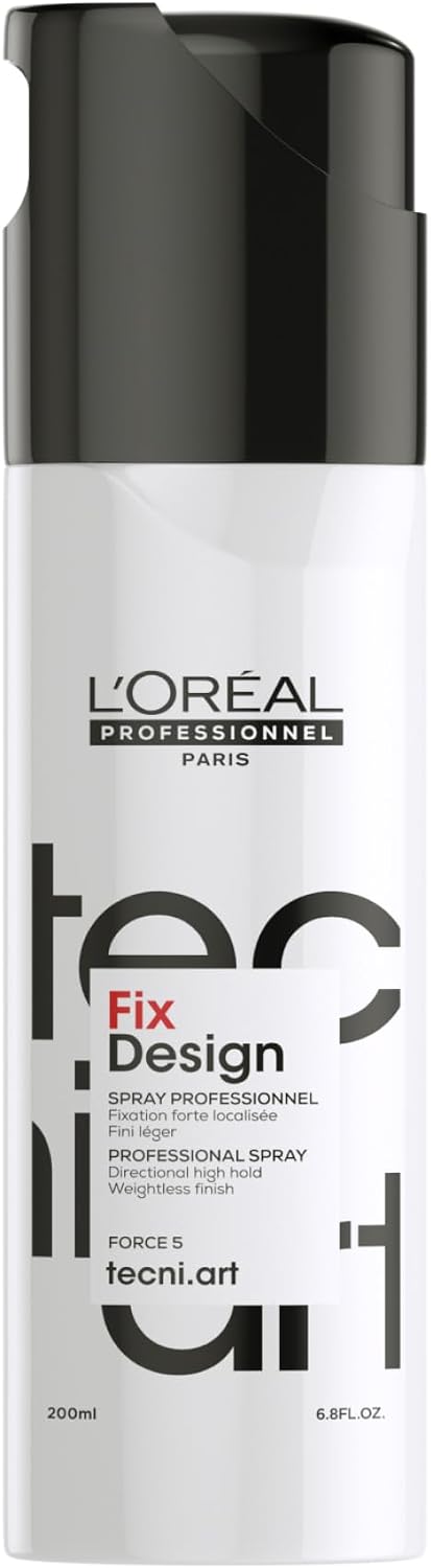 Detalle de L'Oréal Professionnel Tecni.ART Fix Design Strong Hold Hair Spray – Natural Shine, 200ml