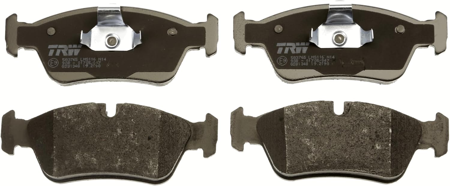 Detalle de Kit de plaquettes de frein TRW GDB1348 (kit de 4) pour BMW Série 3 E46, essieu avant