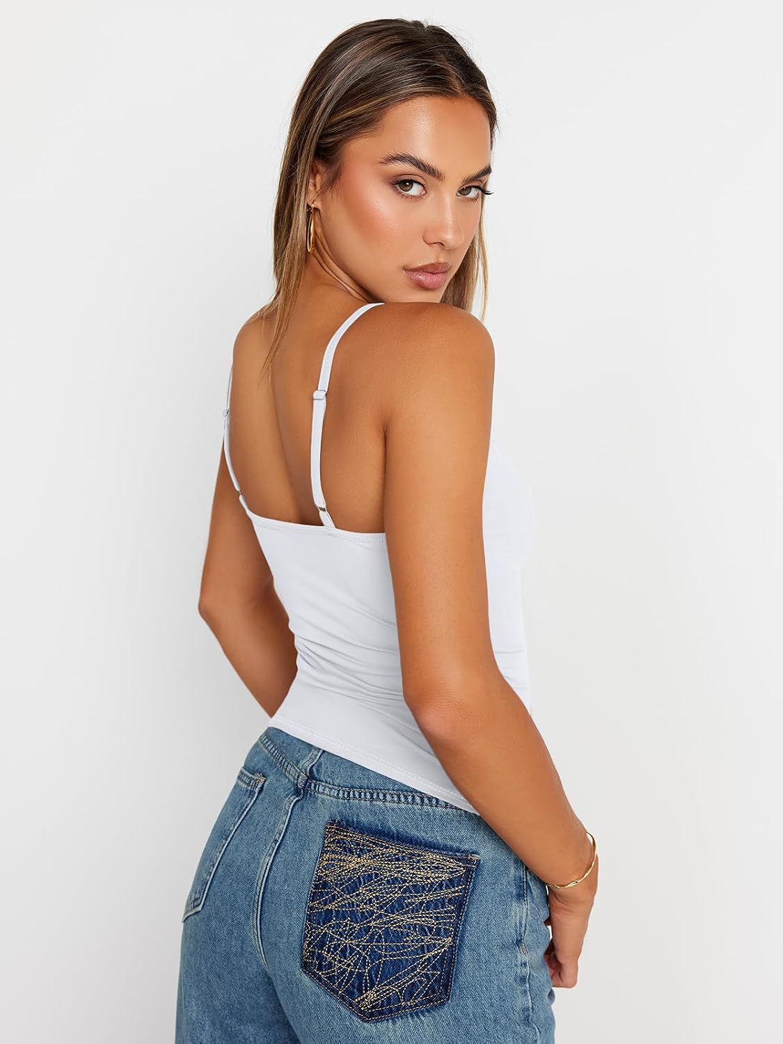 Thumbnail 4 de Trendy Queen Adjustable Camisole Tank Top