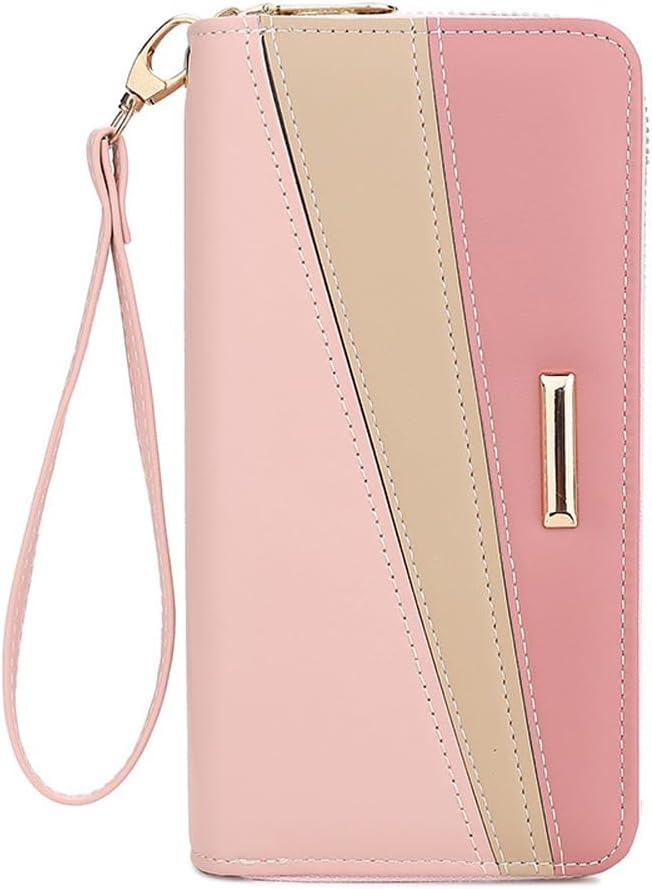 Thumbnail 6 de Gosyfeti women’s wallet with wristlet – large zip-around purse for cards, coins and phone