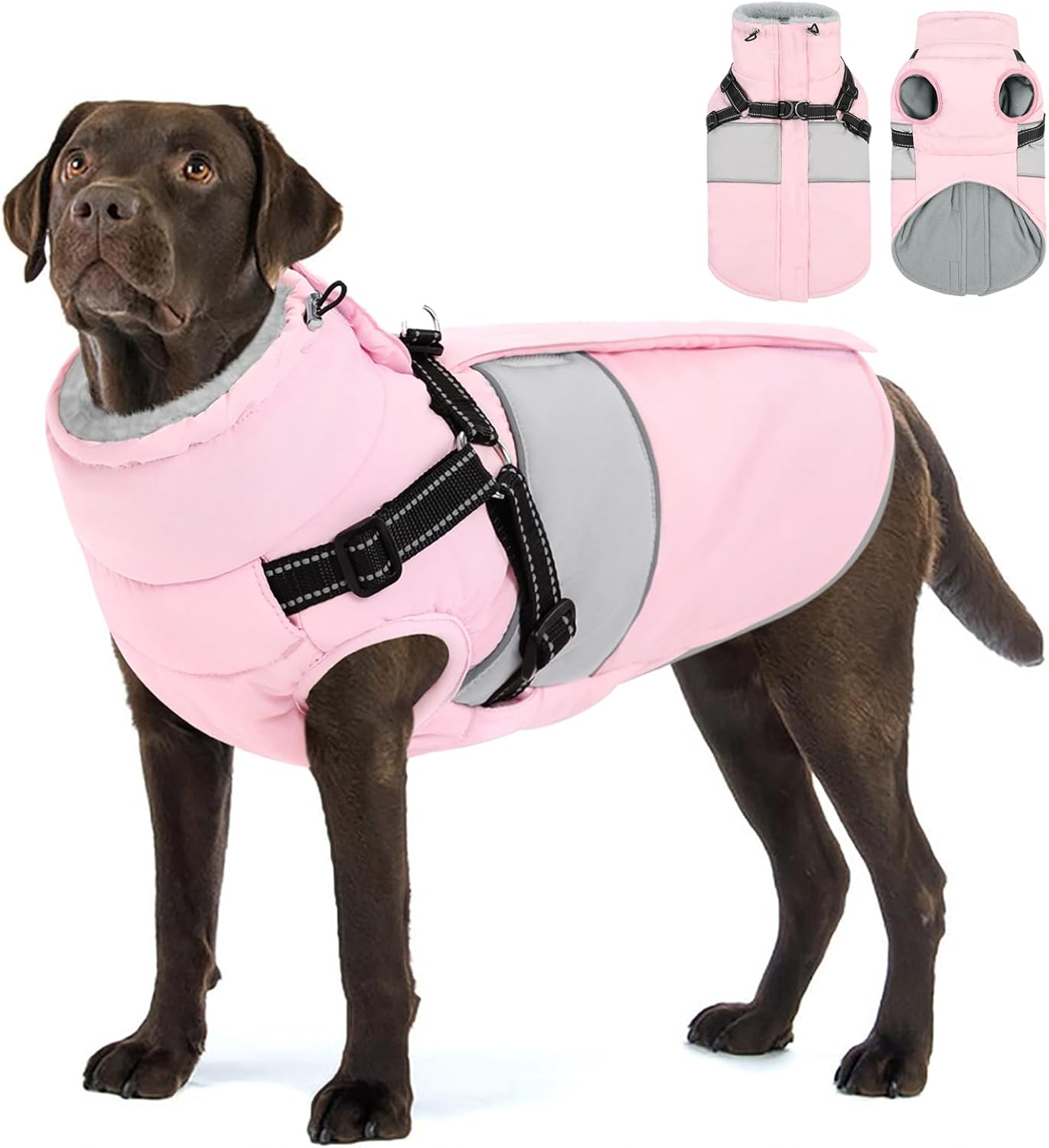 Detalle de AOFITEE Dog Coat XXXL Harness Jacket