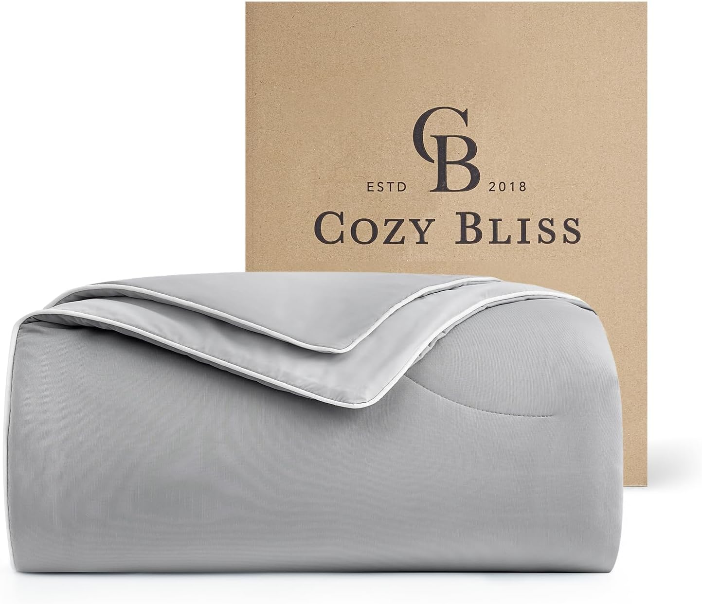Detalle de Cozy Bliss Cooling Comforter, Queen