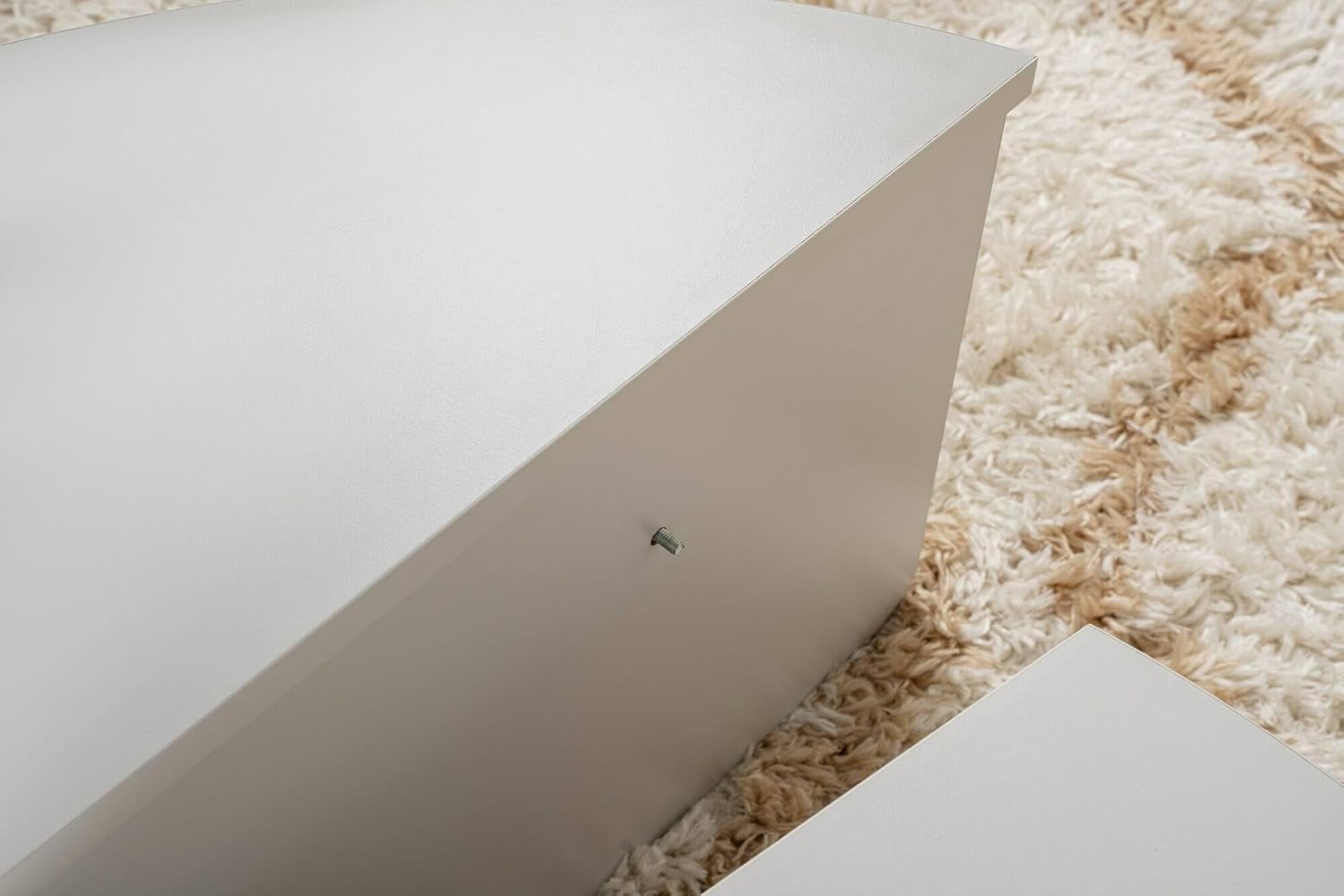 Thumbnail 6 de Dmora Tavolino da Salotto Feglino – Tavolo Basso da caffè, 60x90 cm o 30x85 cm, Grigio