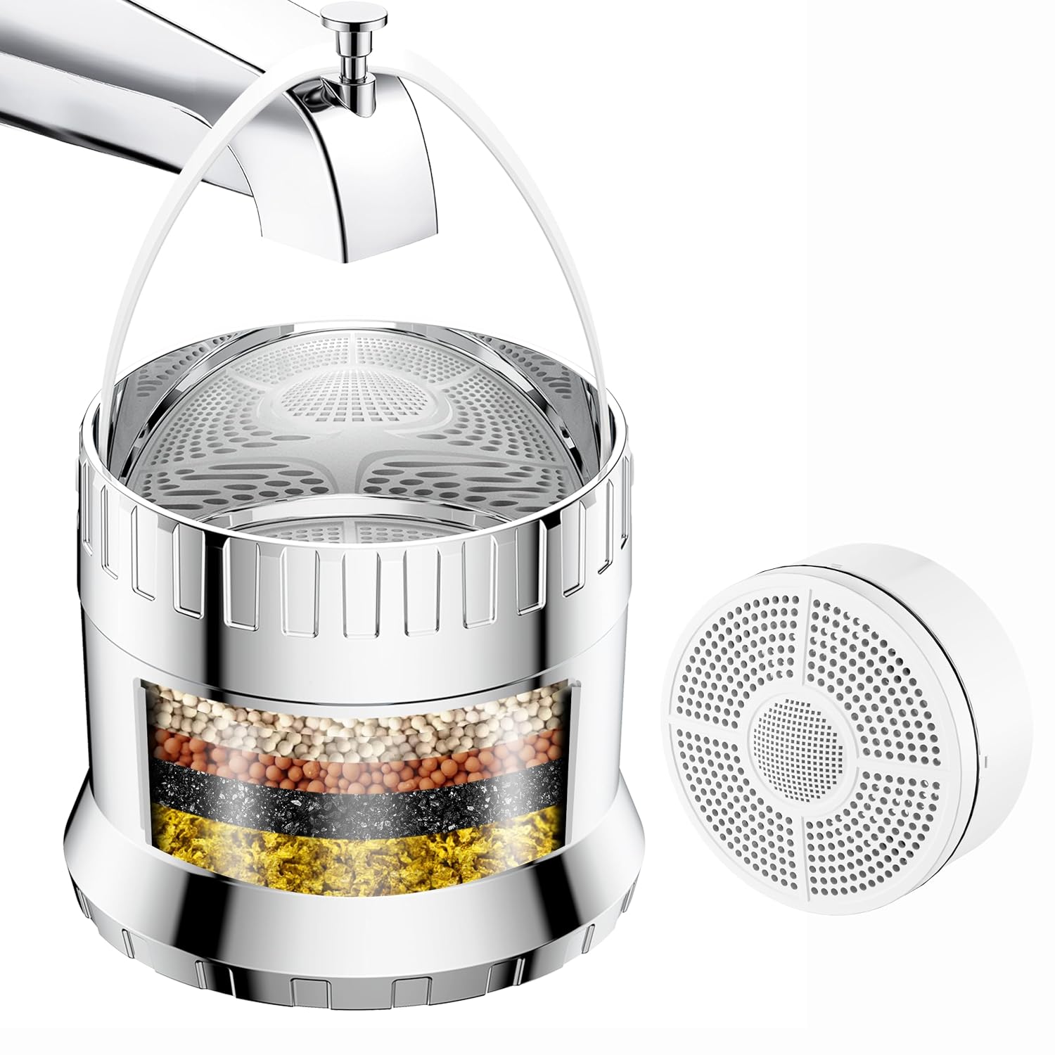 Detalle de JDO Bathtub Water Filter, 3,000-Gallon Capacity