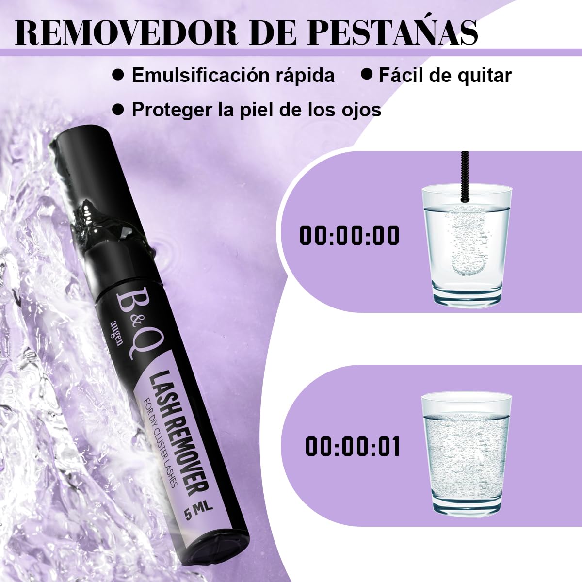 Thumbnail 4 de B&Q Lash Clusters Kit 280PCS Eyelash Clusters Kit, 30D-40D, DIY Home Extensions