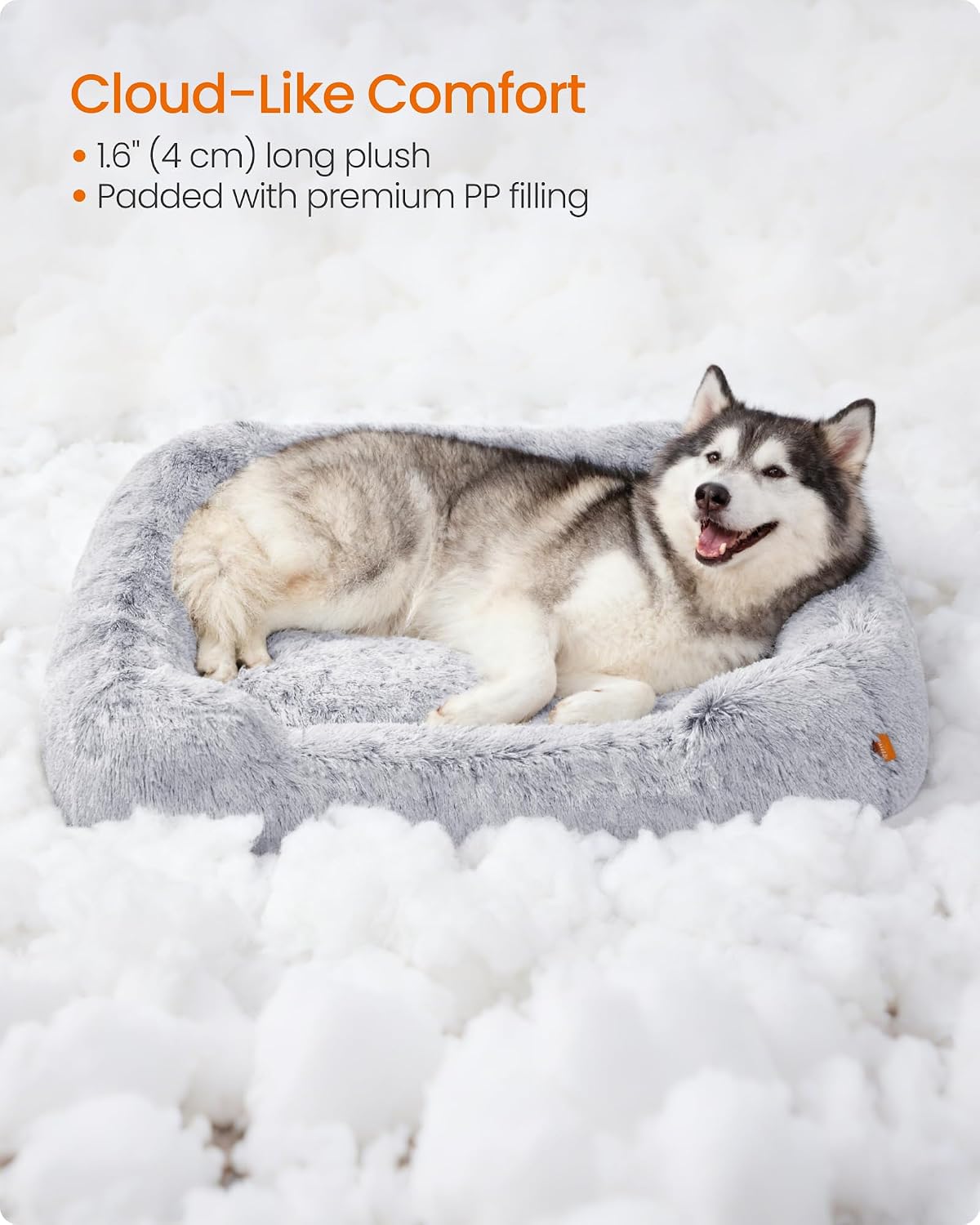 Thumbnail 3 de Feandrea Extra Large Dog Bed 120x85 cm