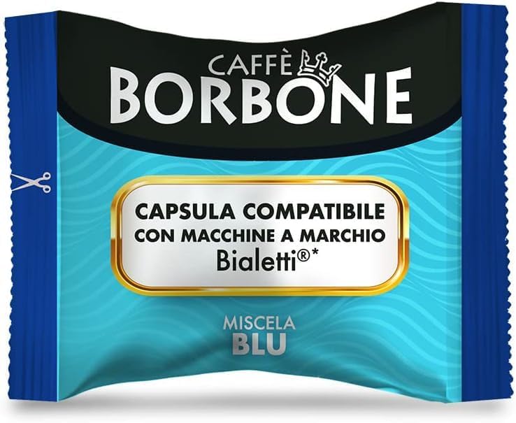 Detalle 2 de Caffè Borbone Azul ☕ 50 Cápsulas para Bialetti