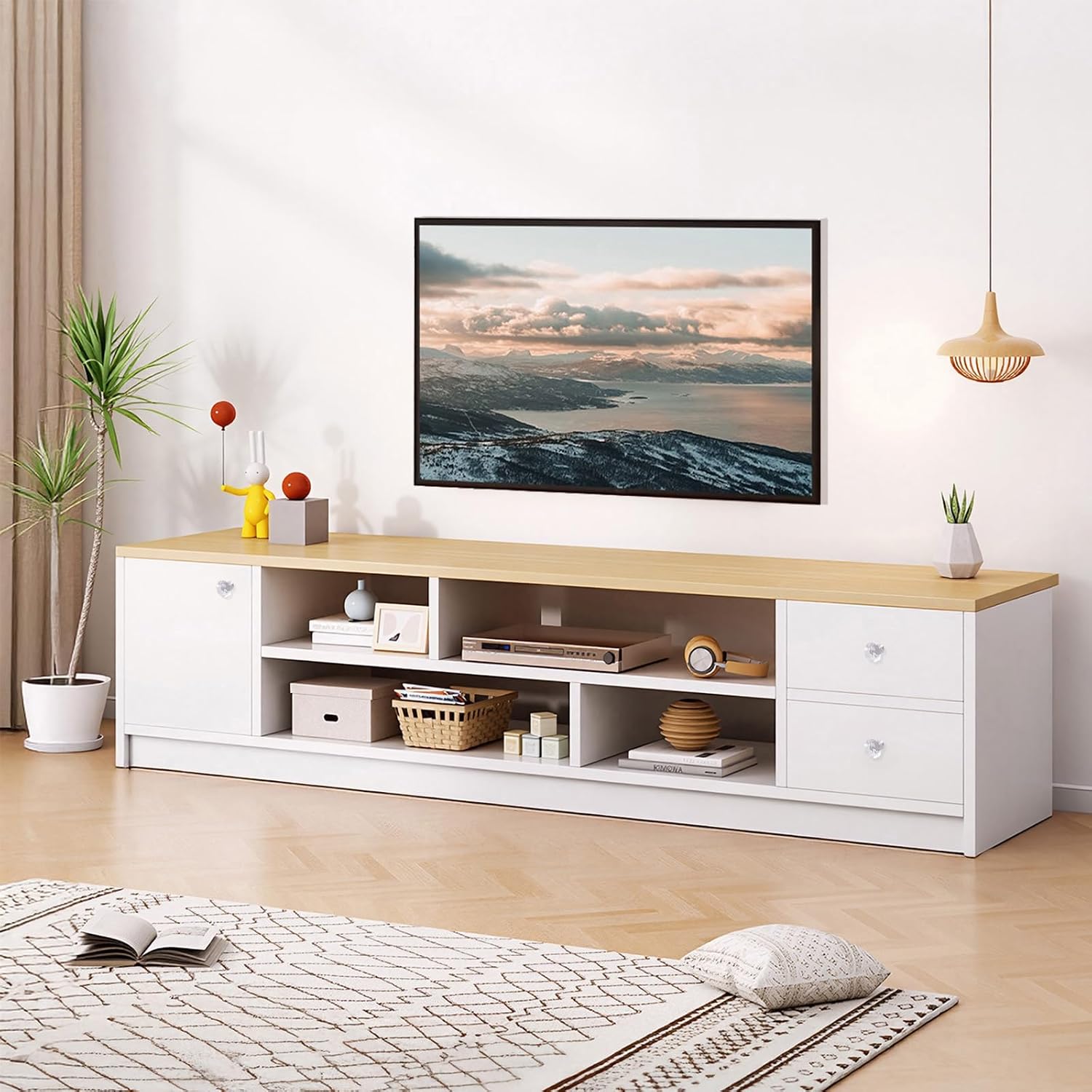 Detalle de SHARPDO SHW57131352-260419 TV-bänk 140 cm för tv upp till 60 tum