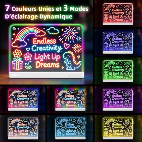Thumbnail 3 de Awatty Tableau Lumineux LED Rechargeable – Planche à Dessin 16 pouces pour Enfants 4–12 ans