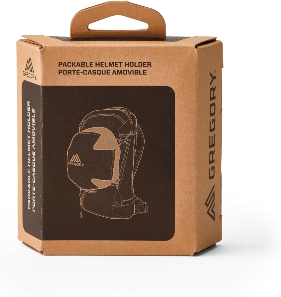 Detalle de Gregory uchwyt na kask, składany, nylon 300D z recyklingu, czarny