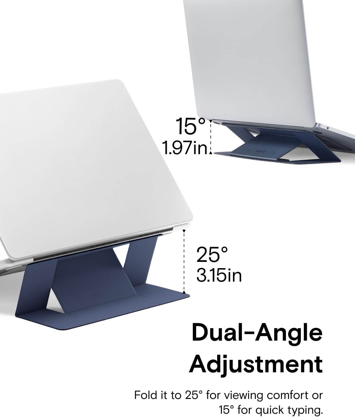 Thumbnail 4 de MOFT Supporto per computer portatile da scrivania: supporto adesivo ultrabook con angoli regolabili